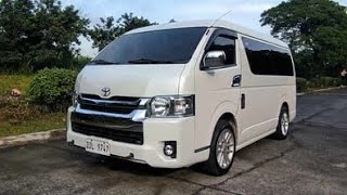 2016 TOYOTA HIACE GL GRANDIA AUTOMATIC DIESEL  VALENZUELA [upl. by Wilkison]