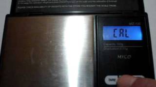 How To Calibrate Digital Pocket Scales WITHOUT a Calibration Weight [upl. by Akinhoj]