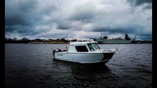 The Ultimate Big Water Fishing Boat The Hewescraft 250 Alaskan Walkthrough [upl. by Maretz]