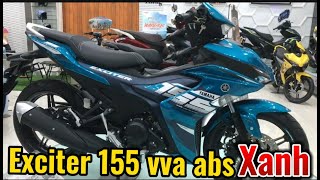 Yamaha EXCITER 155 VVA ABS 2024 PB Cao Cấp Xanh Ngọc  Bình Exciter [upl. by Atiekan690]