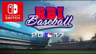 Lets Talk About RBI Baseball 17 on Nintendo Switch [upl. by Esorylime]