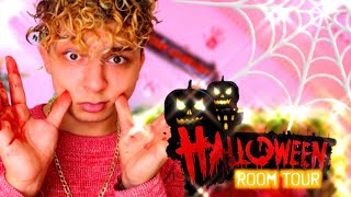 JE DECORE MA CHAMBRE POUR HALLOWEEN  ROOM TOUR [upl. by Trebbor]