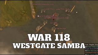 Westgate Samba  Foxhole War 118 [upl. by Aruam272]