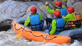 rafting Gole di Tiberio nel Parco delle Madonie in Sicilia [upl. by Terrag]