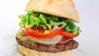 Burger With The Lot  Aussie Classic Recipe [upl. by Ainerbas]