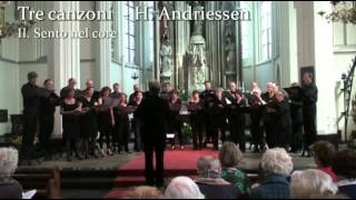 Doulce Memoire  Tre Canzoni II Sento nel core  Hendrik Andriessen [upl. by Adoree]