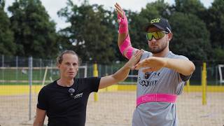 Funktionelles Athletiktraining für Beachvolleyballer  FLEXVIT x Team Sagstetter [upl. by Repsac]