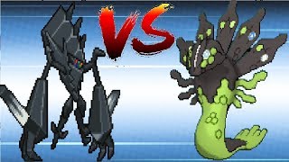 Pokemon Necrozma amp Solgaleo amp Lunala vs Zygarde amp Xerneas amp Yveltal [upl. by Eachern]