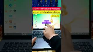 cursor not showingworking on laptop easy product uadilhassan [upl. by Aidyn]