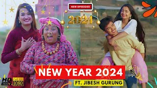 New year 2024   बुडी ले हान्यो  AAjkal Ko Love  New Episode  Jibesh Gurung Sunisha Bajagain [upl. by Heinrick]