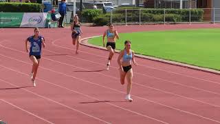 Ht2 200m U16 Women ANQ Championships Townsville 2729 September 2024 [upl. by Pompea]