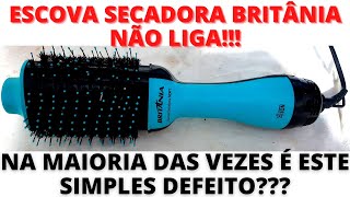 desmontagem e conserto de um defeito comum da escova secadora britânia que não liga PASSO A PASSO [upl. by Brunhild861]