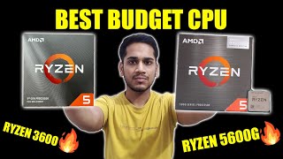 Ryzen 5600g vs Ryzen 3600 With Gaming Benchmarks  BEST BUDGET CPU [upl. by Calida]