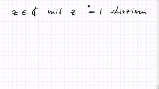 KB17 komplexe Zahl hoch 6 ist i [upl. by Urbana]