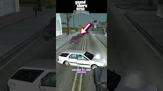 If you block NPCs way using a car in GTA games gta gtaonline gtasanandreas [upl. by Mozart]