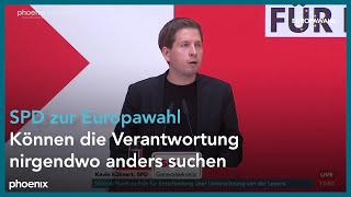 Pressekonferenz der SPD zum Ergebnis der Europawahl am 100624 [upl. by Nael381]