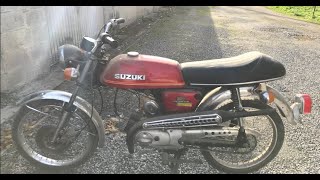 Suzuki AC50 barnfind [upl. by Naeloj]