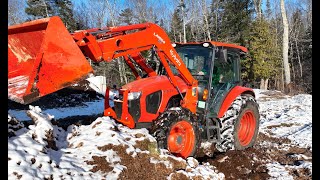 Kubota tractor in action [upl. by Ailsun]