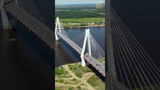 Longest cablestayed bridge in China [upl. by Ij]