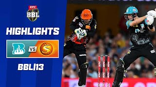 Brisbane Heat v Perth Scorchers  BBL13 [upl. by Assehc]