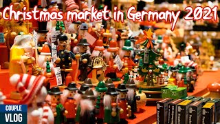 Christmas market in Germany 2021  Koblenz Christmas market during corona with 2G Regel [upl. by Anitsyrk]