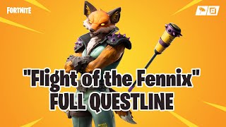 FLIGHT OF THE FENNIX 100 Walkthrough Fortnite STW [upl. by Habeh]