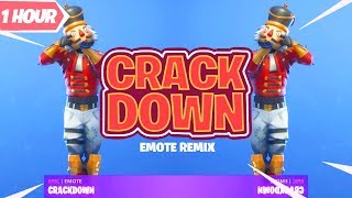 Fortnite Crackdown Emote Remix 1 HOUR [upl. by Nimaynib846]