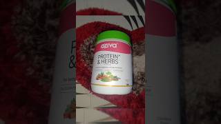 Best protein for women  Oziva Protein and herbs review ozivabiotin oziva shorts ytshorts [upl. by Gaddi143]