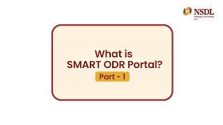 SEBI Smart ODR part 1 [upl. by Lalitta452]