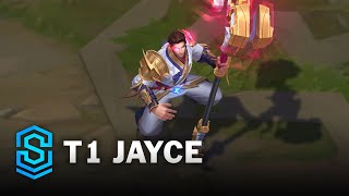 T1 Jayce Skin Spotlight  PreRelease  PBE Preview  League of Legends [upl. by Leizar]