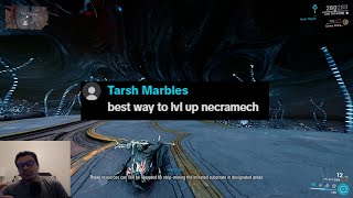 Fastest way to level up Necramechs amp Archwing weapons in Warframe [upl. by Ecirtaed]