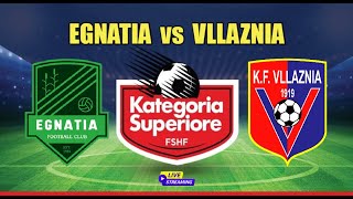 Egnatia Rrogozhine vs Vllaznia Shkoder  Superlega Albanese  13° Turno [upl. by Bettzel]