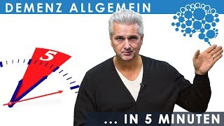 Demenz – Allgemein  in 5 Minuten│Dr Dr Damir del Monte│Prüfungswissen Medizin Kompakt [upl. by Cristie]