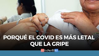 Porqué el covid es más letal que la gripe [upl. by Lamb]