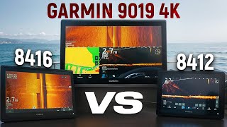 Картплоттер за 1 000 000 рублей GARMIN 9019 4K Сравнение с 8416 и 8412 [upl. by Nalahs]