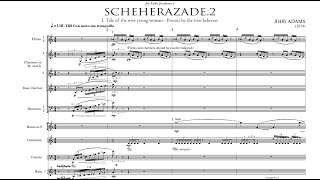 Score John Adams  Scheherazade2 2014 dramatic symphony for violin and orchestra [upl. by Ratcliffe]