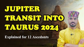 Jupiter Transit 2024 for 12 Ascedants amp New Experiences12 लग्नों में बृहस्पति का गोचरastropodcast [upl. by Oniger]