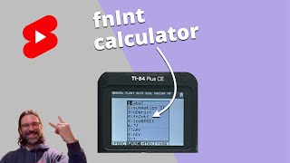 TI 84 fnInt  How to calculate an integral on your GDC [upl. by Aisatan898]