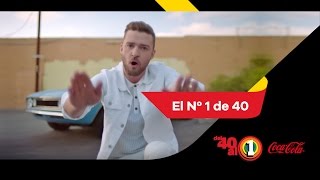 Justin Timberlake quotCant stop the feelingquot — Nº 1 de LOS40 25 de junio de 2016 [upl. by Albarran]