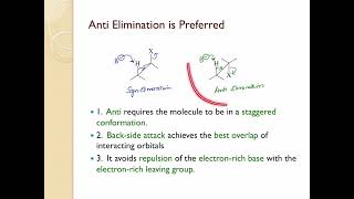 Stereoselectivity of E1 and E2 reactions [upl. by Aizatsana]