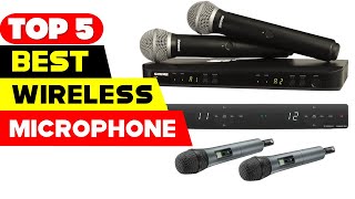 Top 5 Best Wireless Microphone Reviews of 2023 [upl. by Aniakudo]