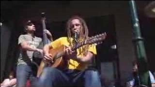 John Butler  Busking in Fremantle [upl. by Leonelle]