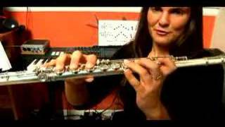 Playing Flute Scales in D Flat Major  How to Play the 7th Note in a D Flat Major Flute Scale [upl. by Hgeilyak474]