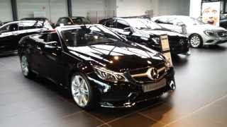 MercedesBenz E200 Cabriolet 2015 In Depth Review Interior Exterior [upl. by Neehsar]