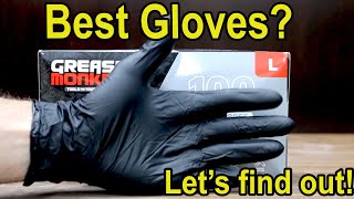 Best Gloves Nitrile vs Latex Venom Steel vs Grease Monkey Hardy Phantom Raven Gloveworks [upl. by Faria914]