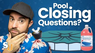 Pool Winterization QampA What to Know Before Closing [upl. by Alac]