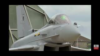 scramble of eurofighter typhoon in istrana airbase airplane aviationlovers eurofightertyphoon [upl. by Ttelracs31]