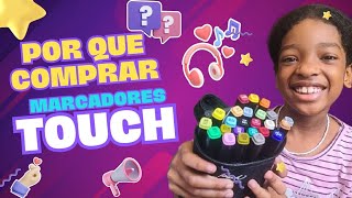 Marcadores 🖍TOUCH Aquí te lo Muestro REVIEW [upl. by Yorgen]