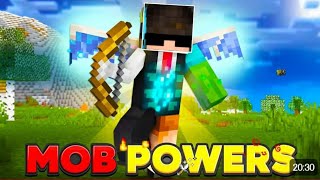 Minecraft But I have MOB POWERS🔥 [upl. by Rehotsirhc]