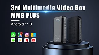 MMB PLUS Android 110 Multimedia Video Box YouTube Netflix HDMI  More Than Apple CarPlay [upl. by Morgen22]